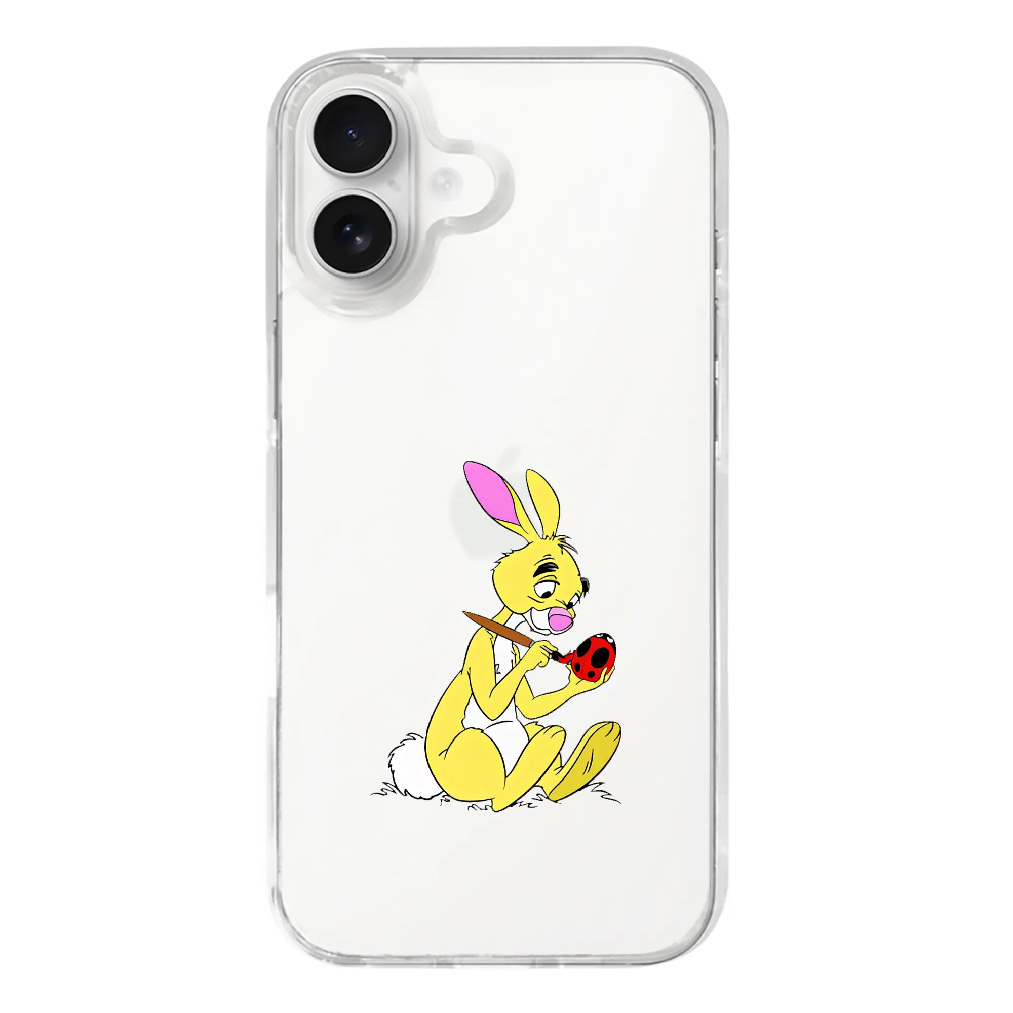 プーさん グッズ ラビット - iPhone 17シリーズ 透明スマホケース – 薄型・耐衝撃・精密フィット保護カバー